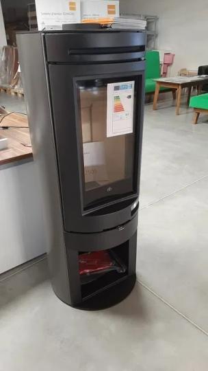 Kominek wolnostojący na drewno Tally EVO 8kW klasa PREMIUM 2