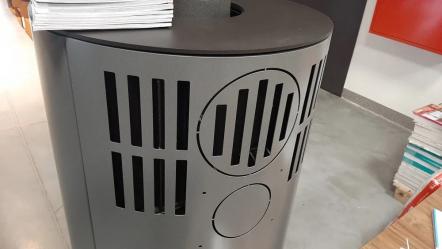 Kominek wolnostojący na drewno Tally EVO 8kW klasa PREMIUM 6